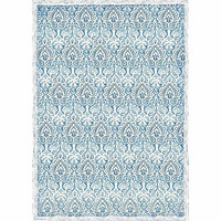 Decoupage-arkki - Damask Blue - A3