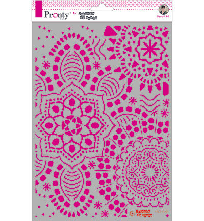 Sabluuna - Mandala Background - A4
