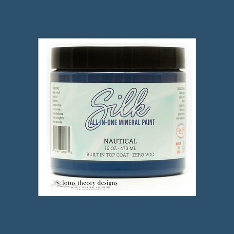 Silk All-In-One Paint - Merellisensininen - Nautical-  473 ml
