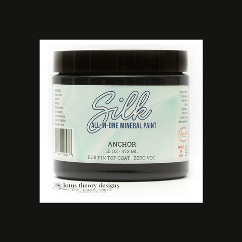 Silk All-In-One Paint - Ankkurinmusta - Anchor