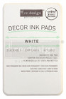 Leimasinmuste - Valkoinen - Redesign Decor Ink Pad
