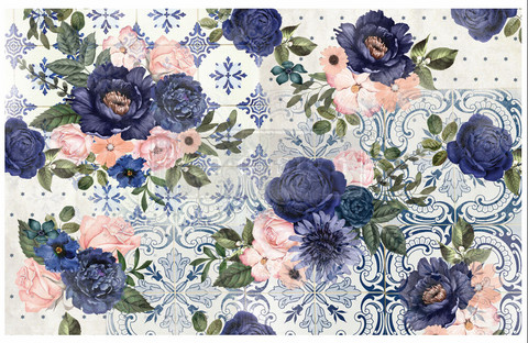Decoupage-arkki - 48x76 cm - Fancy Essence - Prima Redesign Decor Decoupage Paper