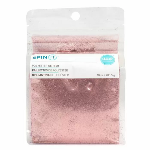 Glitter - 283,5 g - We R Memory Keepers - Rose - Extra Fine
