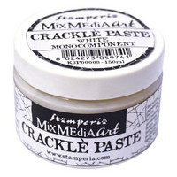 Krakelointitahna valkoinen - Stamperia Crackle Paste White - 150 ml