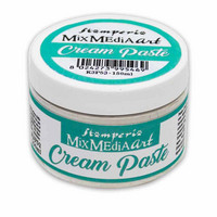 Tekstuuritahna valkoinen - Stamperia Cream Paste White - 150 ml