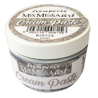Tekstuuritahna hopeinen - Stamperia Cream Paste Silver - 150 ml