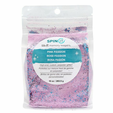 Glitter - 283 g - We R Memory Keepers - Pink passion mix