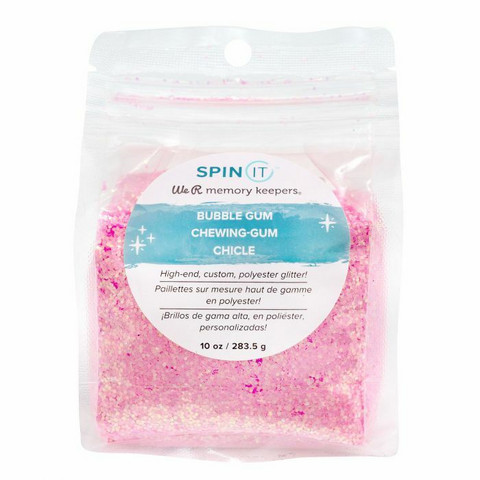 Glitter - 283 g - We R Memory Keepers - Bubble gum