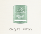 Kalkkimaali - Valkoinen - Bright White - Versante Matt - 500 ml
