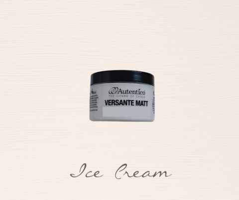 Kalkkimaali - Jäätelönvalkoinen - Ice Cream - Versante Matt - 125 ml