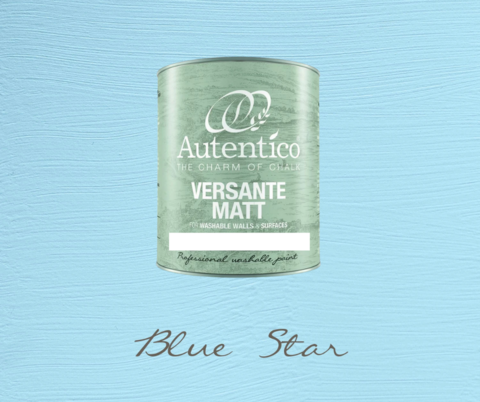 Kalkkimaali - Vaaleansininen - Blue Star - Versante Matt - 500 ml