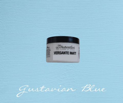 Kalkkimaali - Kustavinsininen - Gustavian Blue - Versante Matt - 125 ml
