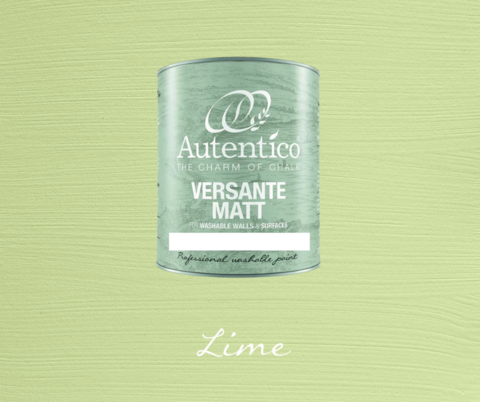 Kalkkimaali - Limenvihreä - Lime - Versante Matt - 500 ml