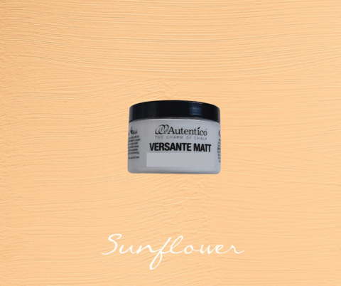 Kalkkimaali - Auringonkukankeltainen - Sunflower - Versante Matt - 125 ml