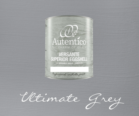 Kalkkimaali - Harmaa - Ultimate Grey - Versante Eggshell - 500 ml