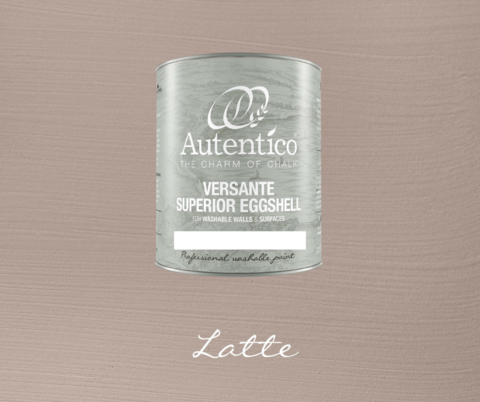 Kalkkimaali - Kahvinruskea - Latte - Versante Eggshell - 500 ml
