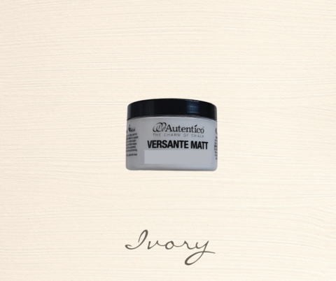 Kalkkimaali - Luunvalkoinen - Ivory - Versante Matt - 125 ml