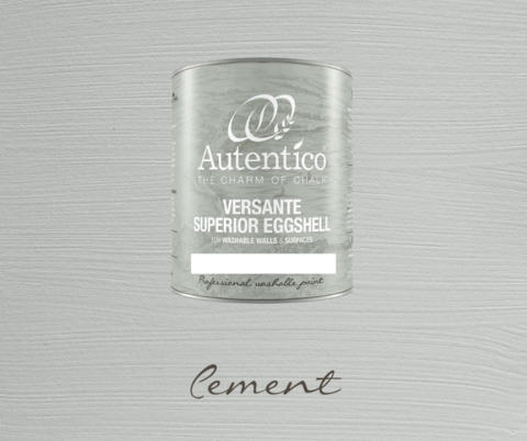 Kalkkimaali - Sementinharmaa - Cement - Versante Eggshell - 500 ml