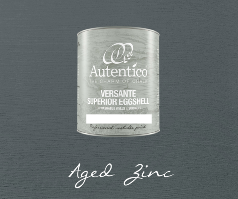Kalkkimaali - Sinkinharmaa - Aged Zinc - Versante Eggshell - 500 ml