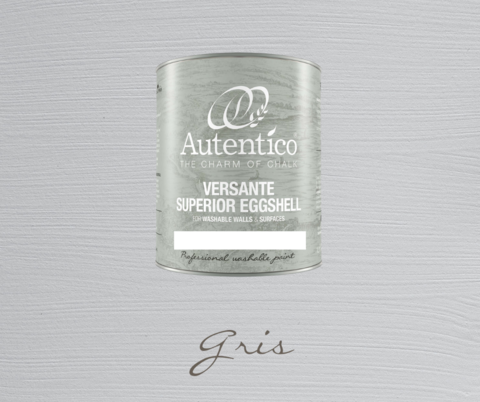 Kalkkimaali - Harmaa - Gris - Versante Eggshell - 500 ml