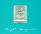 Kalkkimaali - Kirkkaanturkoosi - Bright Turquoise - Versante Matt - 500 ml