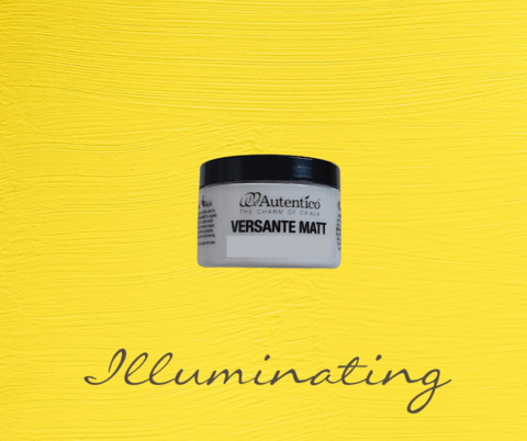 Kalkkimaali - Kirkkaankeltainen - Illuminating - Versante Matt - 125 ml