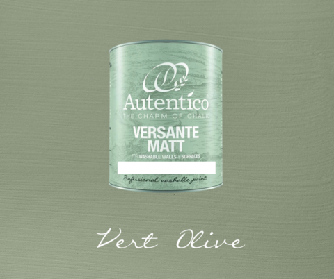 Kalkkimaali - Oliivinvihreä - Vert Olive - Versante Matt - 500 ml