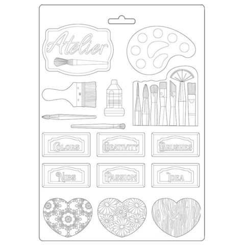 Muotti - A4 - Atelier Tags