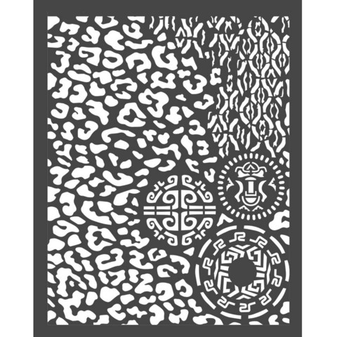 Sabluuna - 20 x 25 cm - Amazonia Animalier with Tribals