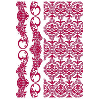 Sabluuna - A4 - Romantic Journal Border and Texture