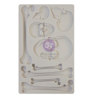 Silikonimuotti - 20x13 cm - Prima Skull and Bones Moulds