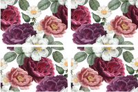Siirtokuva - 69 x 81 cm - Floral Romance - Belles and Whistles