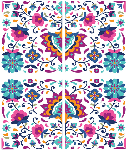 Siirtokuva - 67 x 81 cm - Latin Floral - Belles and Whistles