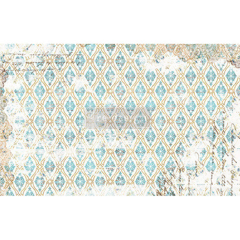 Decoupage-arkki - 48x76 cm - Distressed Deco - Prima Redesign Tissue Paper
