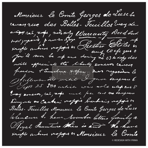 Sabluuna - 45x45 cm - Script - ReDesign With Prima