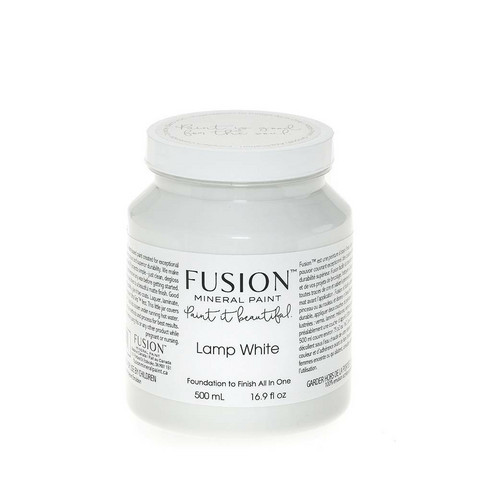 Fusion Mineral Paint - Lamp White - Lampunvalkoinen - 500 ml