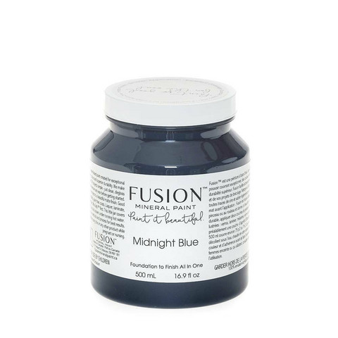 Fusion Mineral Paint - Midnight Blue - Yönsininen - 500 ml