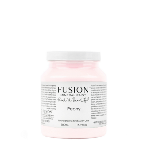 Fusion Mineral Paint Peony - Pioninvaaleanpunainen
