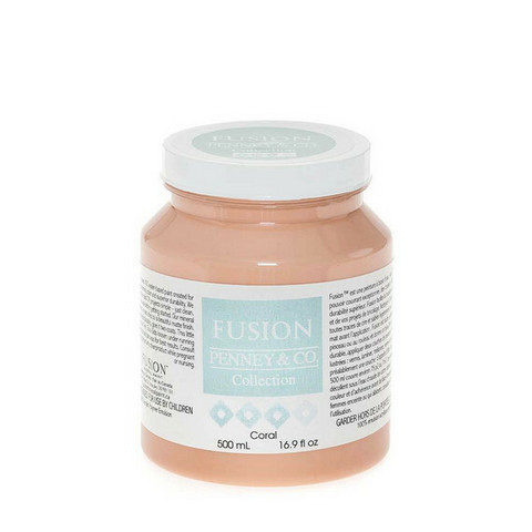 Fusion Mineral Paint Coral - Korallinpunainen