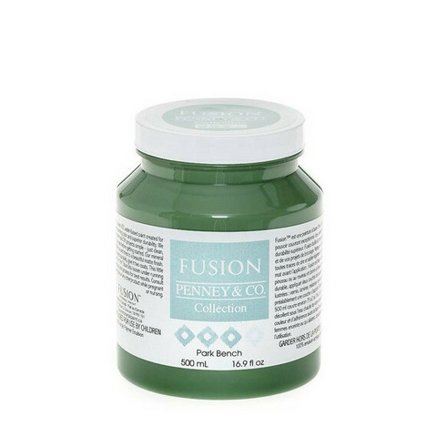 Fusion Mineral Paint Park Bench - Penkinvihreä