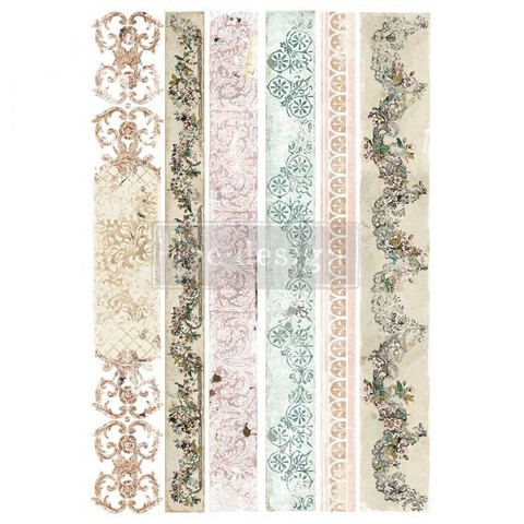 Siirtokuva - 60 x 88 cm - Distressed Borders II - Prima Redesign Decor Transfer