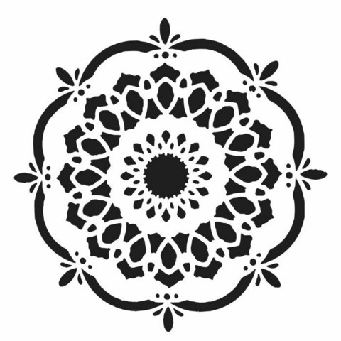 Sabluuna - 30 x 30 cm - Handcut Blossom
