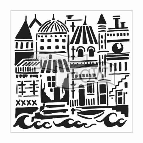Sabluuna - 30 x 30 cm - Floating City