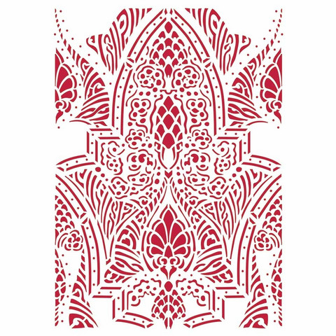 Sabluuna - A4 - Romantic Horses Saddle Pattern