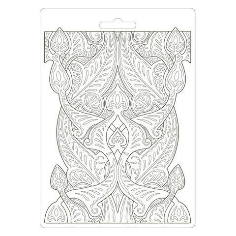 Muotti - 21 x 15 cm - Romantic Horses Saddle Pattern