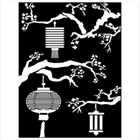 Sabluunasetti - 15 x 20 cm - Sir Vagabond in Japan Lanterns