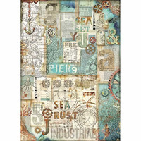 Decoupage-arkki - A3 - Sea Rust