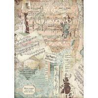 Decoupage-arkki - A3 - Music