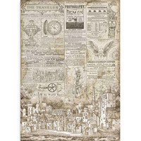 Decoupage-arkki - A3 - Sir Vagabond The Traveler