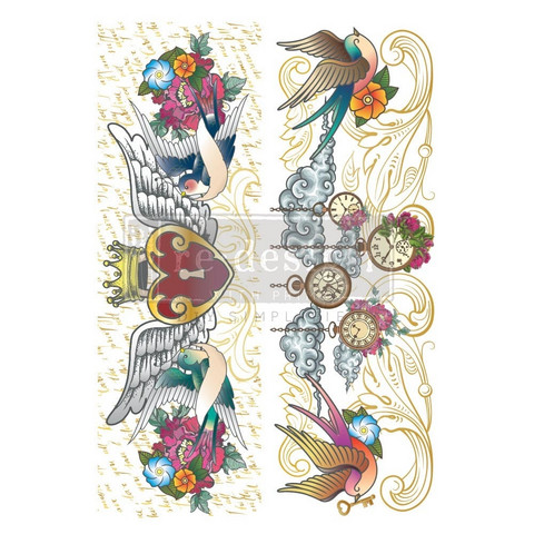 Siirtokuva - 60 x 88 cm - CeCe Hey Sailor - Prima Redesign Decor Transfer